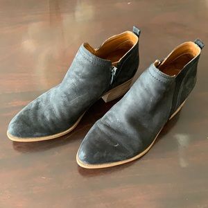 Franco Sarto Black Booties